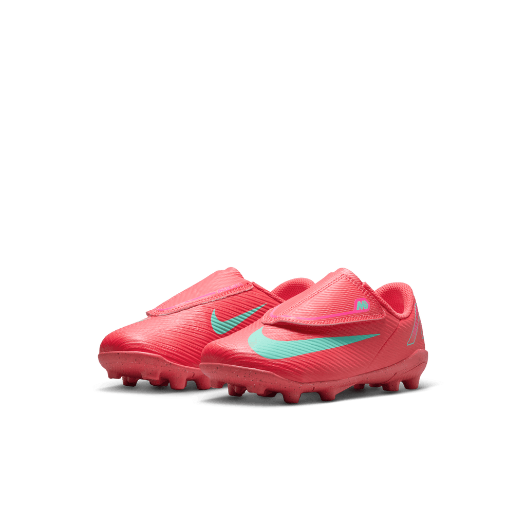 Nike Jr. Mercurial Vapor 16 Club FG- Ember Glow/Aurora Green