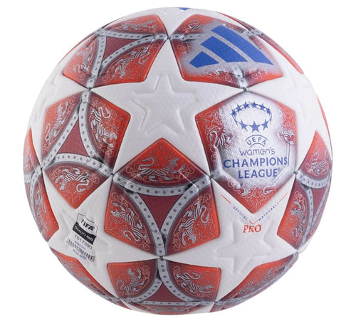 Adidas UEFA Women's Champions League Pro Soccer Ball 2026 - White/Red